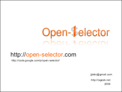 Open-selector
